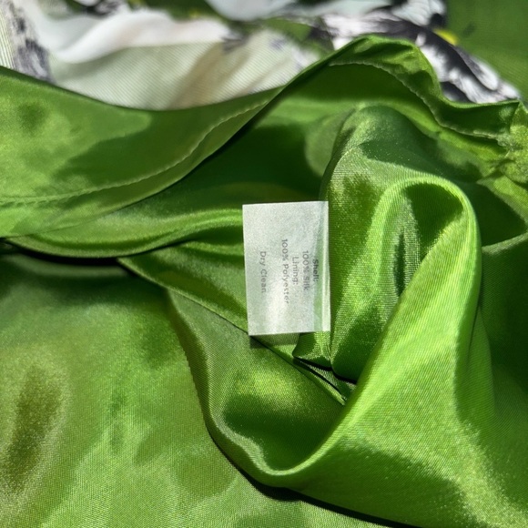 Talbots Petite Silk Patterned Dress - Picture 4 of 5